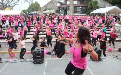 UN ÉXITO MASTER CLASE DE ZUMBA EN LA PLAZA PRINCIPAL