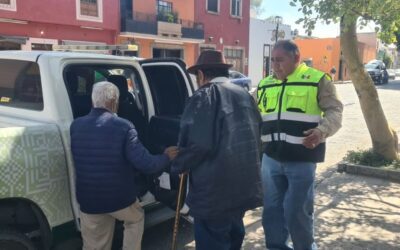 DIF Y PROTECCIÓN CIVIL BRINDAN APOYO A PERSONAS EN SITUACIÓN DE CALLE