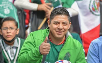 GRAN AMBIENTE FAMILIAR EN FUNDADORES POR DEBUT DE MÉXICO EN QATAR 2022