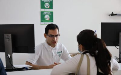 EXCELENTE RESPUESTA DE LA POBLACIÓN PARA CANJE DE PLACAS EN MÓDULO DE LA FENAPO