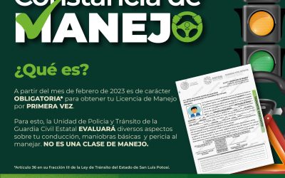 CONOCE CÓMO OBTENER TU CONSTANCIA DE MANEJO, PARA EL TRÁMITE DE LICENCIAS DE CONDUCIR POR PRIMERA VEZ.