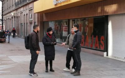 El Gobierno de la Capital pintará escenas culturales de SLP en las cortinas de negocios del Centro Histórico