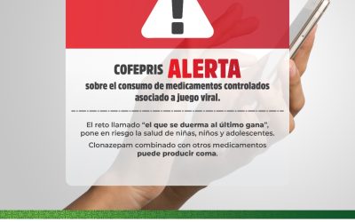 FARMACIAS RECIBIERON ALERTA SANITARIA POR RETO EN REDES SOCIALES CON CLONAZEPAM