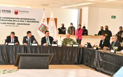 Realizan mesa de coordinación para la Construcción de la Paz Social.