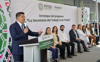 GOBIERNO DEL CAMBIO PONE A SLP A LA VANGUARDIA EN MATERIA DE EMPLEO CON NUEVO PROGRAMA