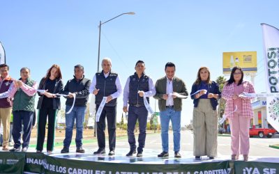 INTENSA MODERNIZACIÓN DE INFRAESTRUCTURA VIAL REGISTRA SAN LUIS POTOSÍ