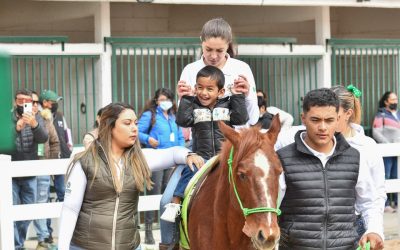 CON INNOVADORA VISIÓN, ENTREGA RICARDO GALLARDO EL NUEVO CENTRO ESTATAL DE EQUINOTERAPIA