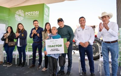 ENTREGA RICARDO GALLARDO CARDONA MÁS APOYOS AGROPECUARIOS EN EL ALTIPLANO