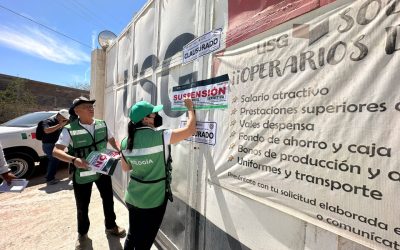 PROTECCIÓN CIVIL DEL ESTADO Y SEGAM CLAUSURAN YESERA EN LOS GÓMEZ POR INCUMPLIR NORMATIVIDAD