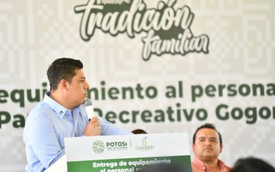 ANUNCIA EL GOBERNADOR RICARDO GALLARDO TRANSFORMACIÓN TOTAL DE GOGORRÓN