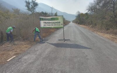 ARRANCA JEC PLAN DE CONSERVACIÓN CARRETERA EN LAGUNILLAS