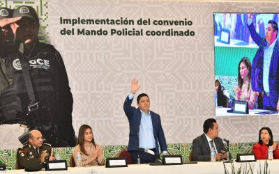 ALCALDES CIERRAN FILAS CON EL GOBIERNO DEL CAMBIO A FAVOR DE LA SEGURIDAD PÚBLICA.