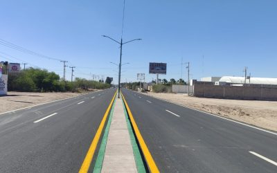 GOBIERNO DEL CAMBIO CONCLUYE LA MODERNIZACIÓN A CUATRO CARRILES DEL CAMINO AL AEROPUERTO