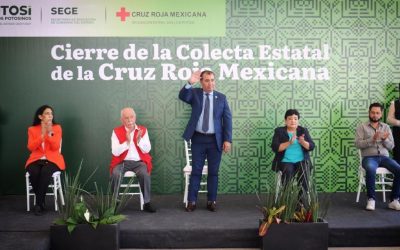 SUPERA SEGE META DE LA COLECTA ESCOLAR DE CRUZ ROJA MEXICANA CON MÁS DE 2.3 MDP