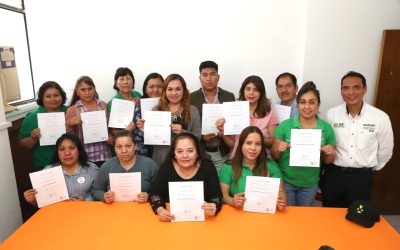 DIF ESTATAL CERTIFICA A SU PERSONAL EN MATERIA DE EDUCACIÓN ALIMENTARIA