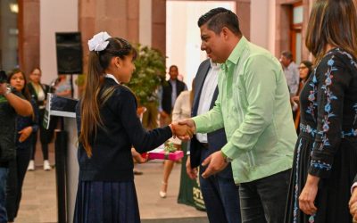 NUNCA DEJEN DE SOÑAR: RICARDO GALLARDO A NIÑAS Y NIÑOS DEL PARLAMENTO 2023