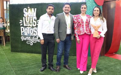 DESTACAN ALCALDES PROMOCIÓN DE SLP EN EL TIANGUIS TURÍSTICO DE LA CDMX