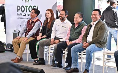 CON OBRAS DE INFRAESTRUCTURA GOBIERNO DEL CAMBIO ELEVA LA CALIDAD DE VIDA EN SLP: SGG