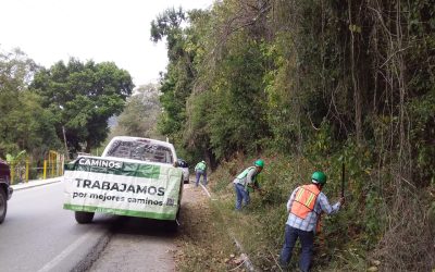 CONTINÚA JEC TRABAJOS INTENSIVOS DE CONSERVACIÓN EN LAS CUATRO ZONAS DEL ESTADO