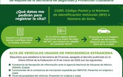 GOBIERNO DEL CAMBIO INICIA REGULARIZACIÓN DE VEHÍCULOS DE PROCEDENCIA EXTRANJERA