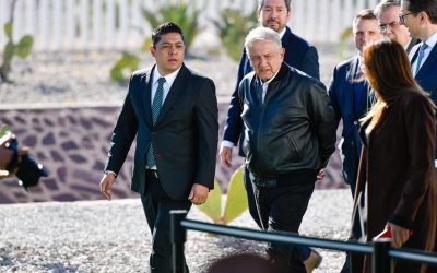 RICARDO GALLARDO ATENDERÁ ASUNTOS PRIORITARIOS DURANTE GIRA DEL PRESIDENTE AMLO POR SLP