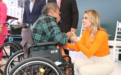 ENTREGA DIF ESTATAL, SILLAS DE RUEDAS, BICICLETAS Y DIVERSAS AYUDAS TÉCNICAS