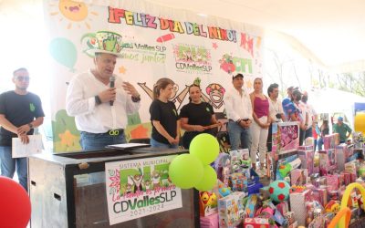 CON PRESENCIA DEL GOBERNADOR Y EVENTOS MASIVOS FESTEJARÁN A NIÑAS Y NIÑOS VALLENSES