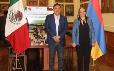 SAN LUIS POTOSÍ Y ARMENIA INTERCAMBIARÁN CULTURA, INVERSIÓN Y EDUCACIÓN