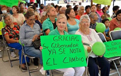 RICARDO GALLARDO SÍ TRABAJA POR LAS COLONIAS CAPITALINAS: BENEFICIARIAS