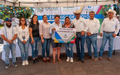 GOBIERNO DEL CAMBIO ENTREGA APOYOS A PRODUCTORES DEL CAMPO