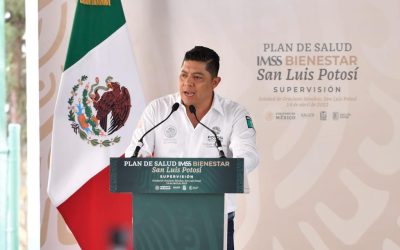 EN SLP, 182 VACANTES PARA MÉDICOS JUBILADOS, ANUNCIA EL GOBERNADOR