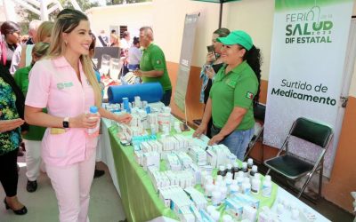 DIF ESTATAL INAUGURA FERIAS DE LA SALUD EN LA CAPITAL