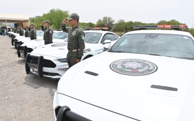 RICARDO GALLARDO ENCIENDE MOTORES DE LA DIVISIÓN DE CAMINOS DE GUARDIA CIVIL ESTATAL