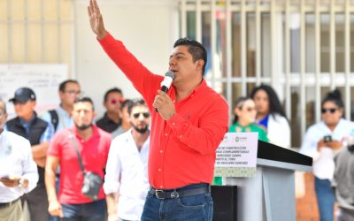 RICARDO GALLARDO INICIA MÁS OBRAS EDUCATIVAS A FAVOR DE LA NIÑEZ POTOSINA