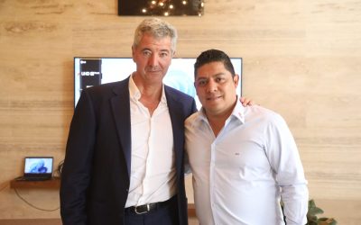 RICARDO GALLARDO CONCRETA CIUDAD DEPORTIVA DEL ATLÉTICO DE MADRID EN SLP