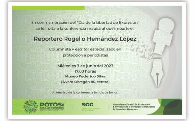 REAFIRMA GOBIERNO DEL CAMBIO LIBERTAD DE EXPRESIÓN EN SLP 