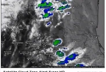 CONTINUARÁN TORMENTAS FUERTES EN FIN DE SEMANA: PROTECCIÓN CIVIL ESTATAL