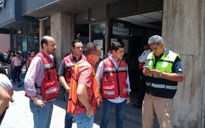 GOBIERNO ESTATAL EVACUÓ A MÁS DE MIL 500 PERSONAS POR SISMO