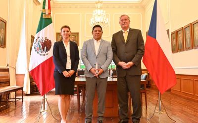 RICARDO GALLARDO LOGRA ALIANZA BILATERAL CON REPÚBLICA CHECA