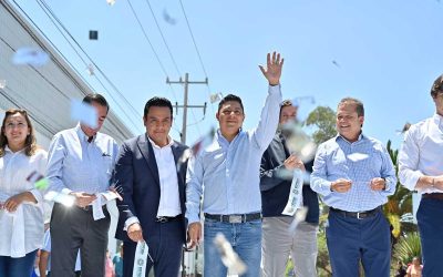 RICARDO GALLARDO CUMPLE A CAPITALINOS CON NUEVA AVENIDA INDUSTRIAS