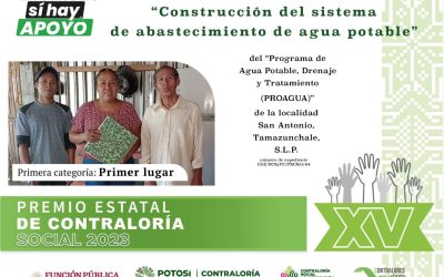 ESTADO PRESENTA A GANADORES DEL «XV PREMIO NACIONAL DE CONTRALORÍA SOCIAL 2023»