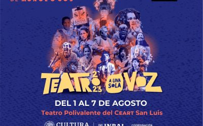 GOBIERNO ESTATAL IMPULSA FESTIVAL DE «TEATRO A UNA SOLA VOZ»