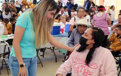 GOBIERNO ESTATAL LLEVA BIENESTAR Y SALUD A VILLA DE POZOS