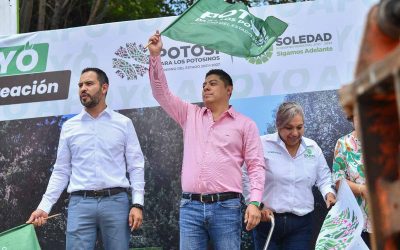 RICARDO GALLARDO RESCATA UNIDAD DEPORTIVA EN APOYO A SOLEDENSES