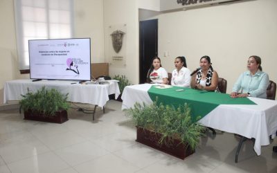 AYUNTAMIENTO ABORDÓ TEMA «VIOLENCIA CONTRA MUJERES CON DISCAPACIDAD»