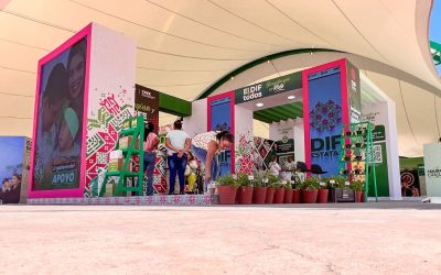 DIF ESTATAL HABILITA REGISTRO A PROGRAMAS EN STAND DE LA FENAPO