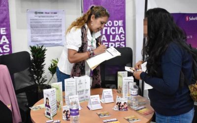 CJM HA BRINDADO ATENCIÓN A MÁS DE 300 MUJERES EN MÓDULO DEL CJM EN LA FENAPO