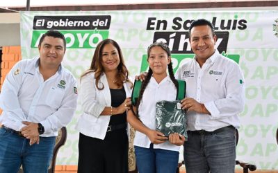 GOBIERNO ESTATAL LLEVA MÁS APOYOS ESCOLARES AL ALTIPLANO