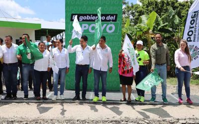 CON APOYO DE RICARDO GALLARDO XILITLA AVANZA EN EL COMBATE A LA POBREZA