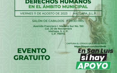 ESTADO IMPARTIRÁ CONFERENCIAS SOBRE DERECHOS HUMANOS EN LA HUASTECA